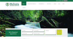 Desktop Screenshot of holistixclinic.com